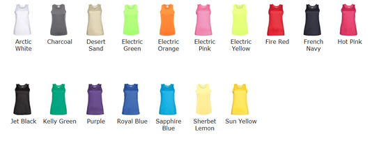 Technical Vest Colour Choice